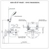 Sen tắm nóng lạnh TOTO TBG03302VA/DGH108ZR