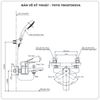 Sen tắm nóng lạnh TOTO TBG07302VA/DGH108ZR