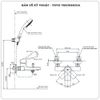 Sen tắm nóng lạnh TOTO TBG10302VA