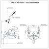 Sen tắm nóng lạnh TOTO TBG11302VA/DGH108ZR