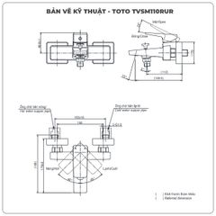 Sen tắm nóng lạnh TOTO TVSM110RUR/DGH104ZR