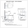 Bồn cầu nắp rửa cơ TOTO CS326DE4