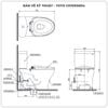 Bồn cầu TOTO nắp rửa cơ TOTO CS769DRE4