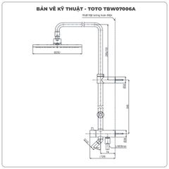 Thân sen cây TOTO TBW07006A