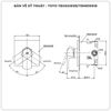 Van điều chỉnh nóng lạnh TOTO TBG02303B/TBN01001B