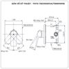 Van điều chỉnh nóng lạnh TOTO TBG10303VA/TBN01001B (TBG10303V)