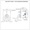 Van điều chỉnh nóng lạnh TOTO TBG10304VA/TBN01001B (TBG10304V)