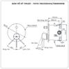 Van điều chỉnh nóng lạnh TOTO TBG11304VA/TBN01001B (TBG11304V)