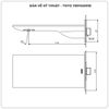 Vòi xả bồn TOTO TBP02001B âm tường