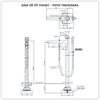 Vòi sen xả bồn tắm TOTO TBG10306A/TBN01105B