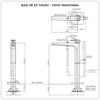 Vòi sen xả bồn tắm TOTO TBG07306A/TBN01105B