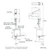 Vòi cảm ứng TOTO TLE27002V/TLE04502A1/TLN01102A (Pin)
