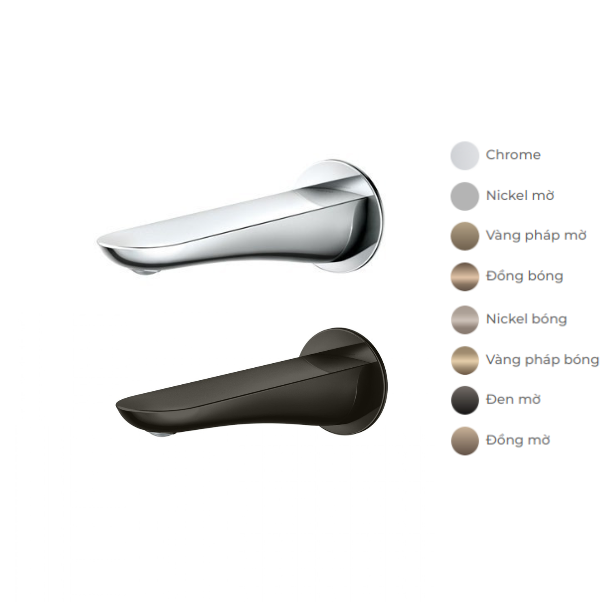 Vòi xả bồn TOTO TBG01001B âm tường