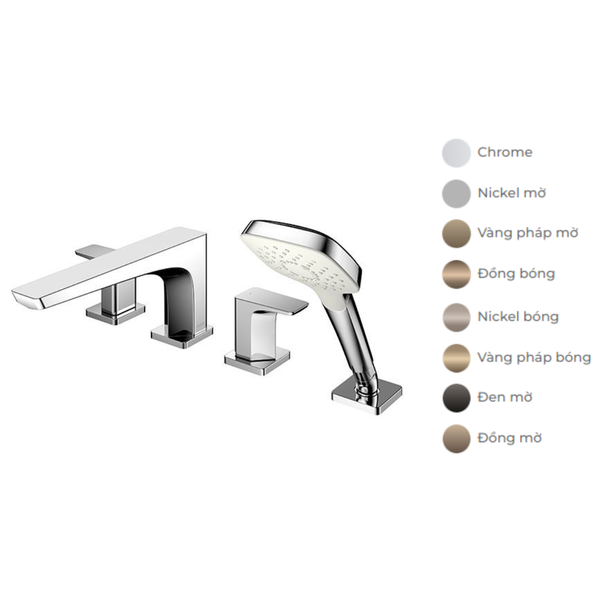 Vòi sen xả bồn tắm TOTO TBG07202A