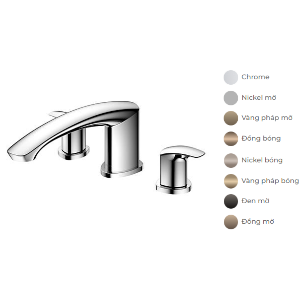 Vòi xả bồn tắm TOTO TBG09201B 3 lỗ