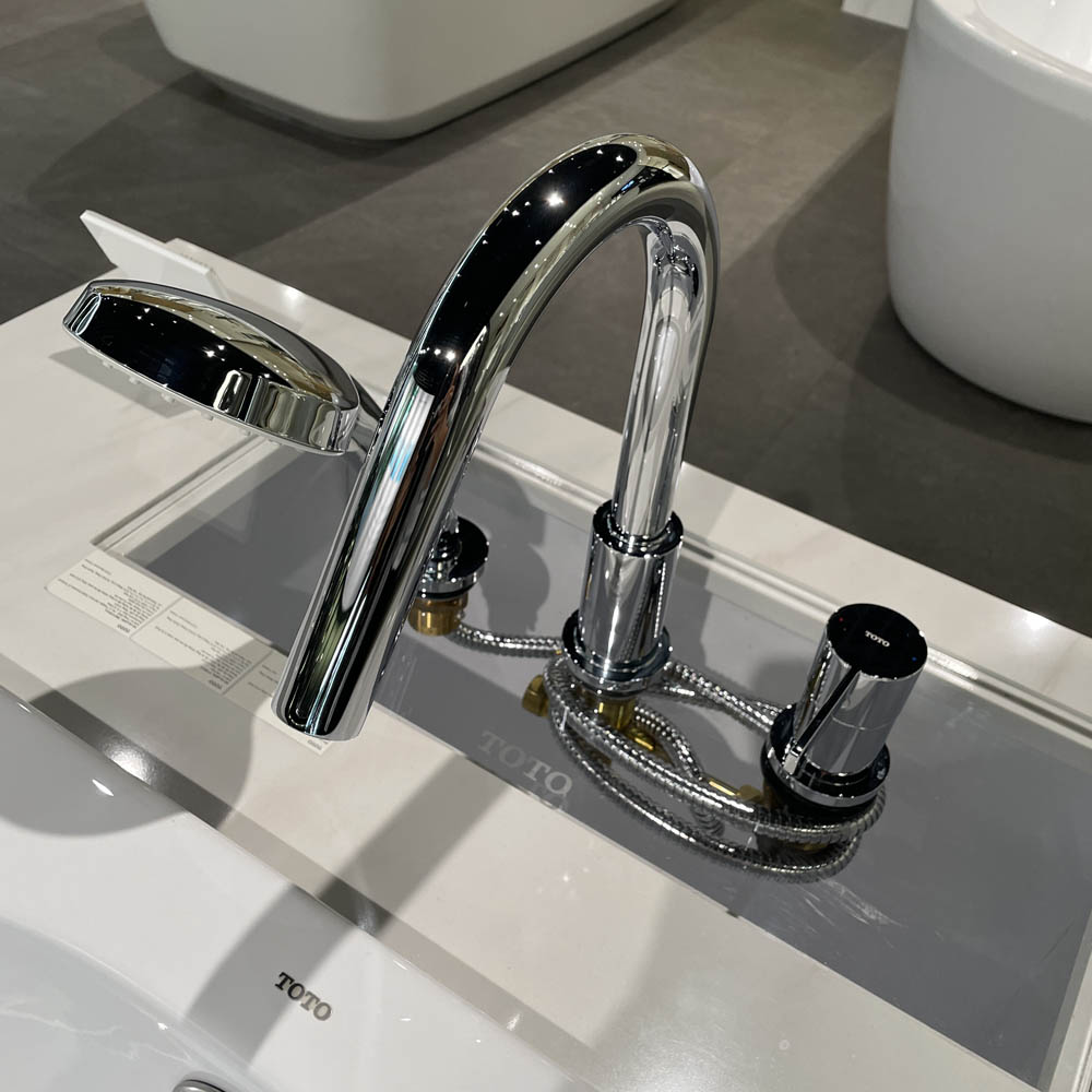 Vòi sen xả bồn tắm TOTO TBG11305AA 3 lỗ (Mã cũ TBG11305A)