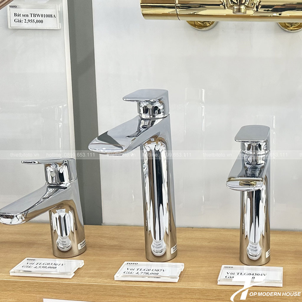 Vòi rửa mặt lavabo TOTO TLG04307V