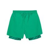  Green Short - Quần Đùi Thể Thao Nam 2 Lớp 
