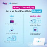  Combo 02 Thẻ lọc không khí - khử mùi ion e air Card Plus 