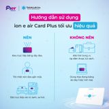  Mua 05 Tặng 01 Thẻ lọc không khí - khử mùi ion e air Card Plus 