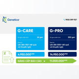  Xét nghiệm gen - G-Pro - Giải pháp toàn diện cho cá nhân 