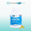  Dầu cá bổ sung Omega-3 DHA & EPA từ nguồn dầu cá Lysi-Iceland giúp mắt sáng, não tốt - FISH OIL Mega We Care (100 viên) 