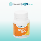  Viên uống Nat C Vitamin C 1000 hỗ trợ sức khỏe (Lọ 30 viên) 