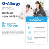  Xét nghiệm gen - G-Allergy - Đánh giá nguy cơ dị ứng 