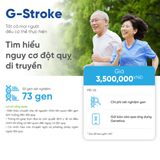  Xét nghiệm gen - G-Stroke - Nguy cơ đột quỵ di truyền 