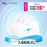  Combo 04 Thẻ lọc không khí - khử mùi ion e air Card Plus 