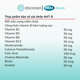  Viên uống bổ sung vitamin B - Nat B 