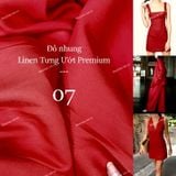  [Vải MM] [103] Vải Linen Tưng Ướt Premium Đã Wash Lên Áo, Quần, Váy, Đầm, Sơ Mi (Giá Bán 0.55m) 