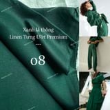  [Vải MM] [103] Vải Linen Tưng Ướt Premium Đã Wash Lên Áo, Quần, Váy, Đầm, Sơ Mi (Giá Bán 0.55m) 