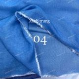  [Vải MM] (801) Vải Jean Lụa Chính Phẩm Mềm, Mát Lên Sơ Mi, Váy, Đầm, Set Bộ (Giá 0.55m) 