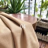  [Vải MM] (109) Vải Linen Bố Gân Dày Dặn, Mát, Chống Nhăn Lên Đầm, Váy, Quần, Vest, Set (Giá Bán 0.55m) 