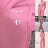  [Vải MM] [501] Vải Cotton Lạnh Hàn Quốc Loại 1 Giãn Nhẹ 2c May Quần Tây, Váy, Đầm, Vest (Giá 0.55m) 