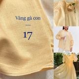  [Vải MM] [105] Vải Linen Bột Mịn Đã Wash Mát Lên Sơ Mi, Quần, Váy, Đầm, Bộ, Áo Dài (giá bán 0.55m) 