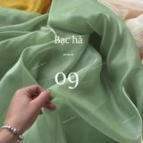  [212] Vải Tơ Sống Organza Chính Phẩm Bóng Mướt Lên Đầm, Váy, Sơ Mi, Áo Dài (giá bán 0.5m) 