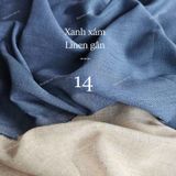  [Vải MM] [104] Vải Linen Gân Đã Wash Mỏng, Mát, Rũ Nhẹ May Sơ Mi, Váy, Đầm, Bộ (Giá Bán 0.5m) 