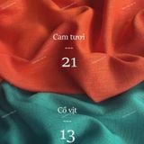  [Vải MM] [104] Vải Linen Gân Đã Wash Mỏng, Mát, Rũ Nhẹ May Sơ Mi, Váy, Đầm, Bộ (Giá Bán 0.5m) 