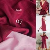  [Vải MM] [104] Vải Linen Gân Đã Wash Mỏng, Mát, Rũ Nhẹ May Sơ Mi, Váy, Đầm, Bộ (Giá Bán 0.5m) 