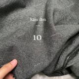  [Vải MM] [116] Vải Linen Xước Muối Tiêu Chống Nhăn Lên Sơ Mi Nam, Nữ, Váy, Đầm, Set Bộ (Giá Bán 0.55m) 