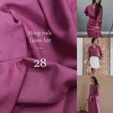 [Vải MM] [105] Vải Linen Bột Mịn Đã Wash Mát Lên Sơ Mi, Quần, Váy, Đầm, Bộ, Áo Dài (giá bán 0.55m) 