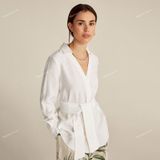  [Vải MM] (110) Vải Linen Cotton Lạnh Mềm, Chống Nhăn, Rũ Nhẹ Lên Pháp Phục, Sơ Mi, Quần, Đầm, Váy, Set Bộ (Giá bán 0.55m) 