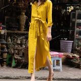  [Vải MM] (110) Vải Linen Cotton Lạnh Mềm, Chống Nhăn, Rũ Nhẹ Lên Pháp Phục, Sơ Mi, Quần, Đầm, Váy, Set Bộ (Giá bán 0.55m) 