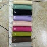  [Vải MM] (109) Vải Linen Bố Gân Dày Dặn, Mát, Chống Nhăn Lên Đầm, Váy, Quần, Vest, Set (Giá Bán 0.55m) 