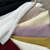  [Vải MM] [115] Vải Linen Tơ Bọt Mỏng, Mát, Chính Phẩm Lên Sơ Mi, Váy, Đầm, Set Bộ (Cần Lót) (giá bán 0.5m) 