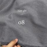  [Vải MM] [116] Vải Linen Xước Muối Tiêu Chống Nhăn Lên Sơ Mi Nam, Nữ, Váy, Đầm, Set Bộ (Giá Bán 0.55m) 