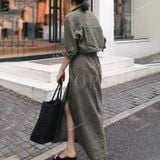  [Vải MM] [116] Vải Linen Xước Muối Tiêu Chống Nhăn Lên Sơ Mi Nam, Nữ, Váy, Đầm, Set Bộ (Giá Bán 0.55m) 