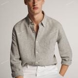  [Vải MM] [116] Vải Linen Xước Muối Tiêu Chống Nhăn Lên Sơ Mi Nam, Nữ, Váy, Đầm, Set Bộ (Giá Bán 0.55m) 